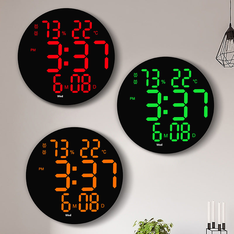 Digitaler Wanduhr Brehn