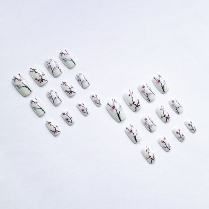 Floral Kirschblüten Nagelkunst Set