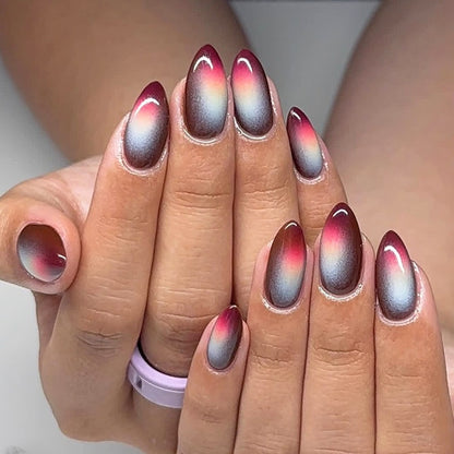 Künstliche Stiletto-Nägel mit Ombre-Effekt Brehn