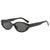 Chic Herz-geschmückte Katzenaugen-Sonnenbrille Brehn
