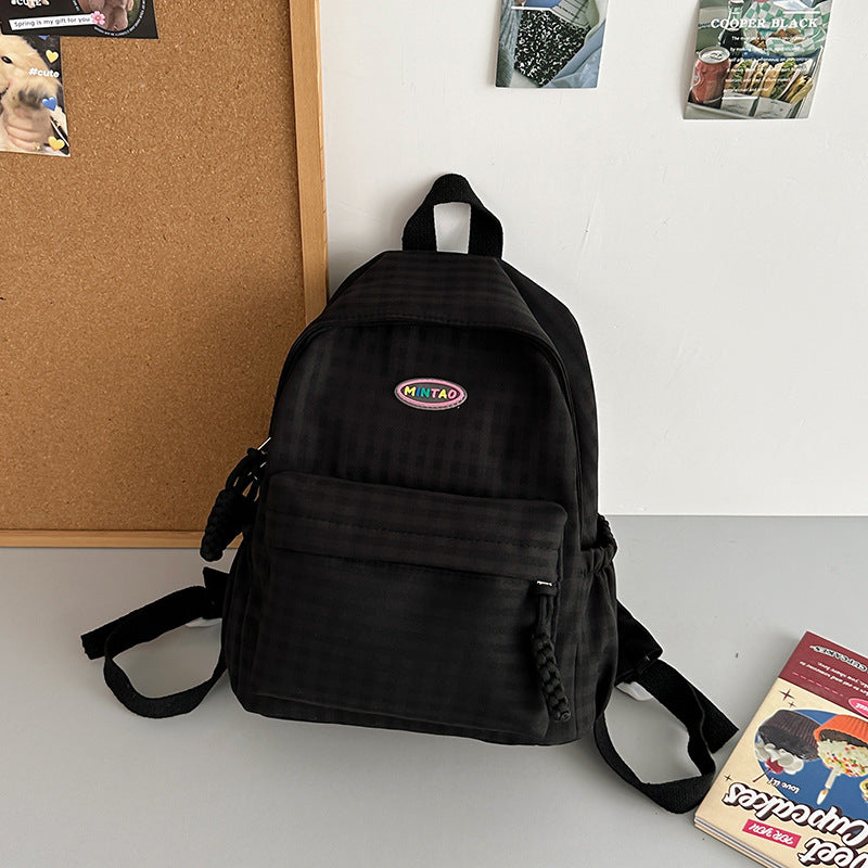 Niedlicher, von Charakteren inspirierter Mini-Schulrucksack