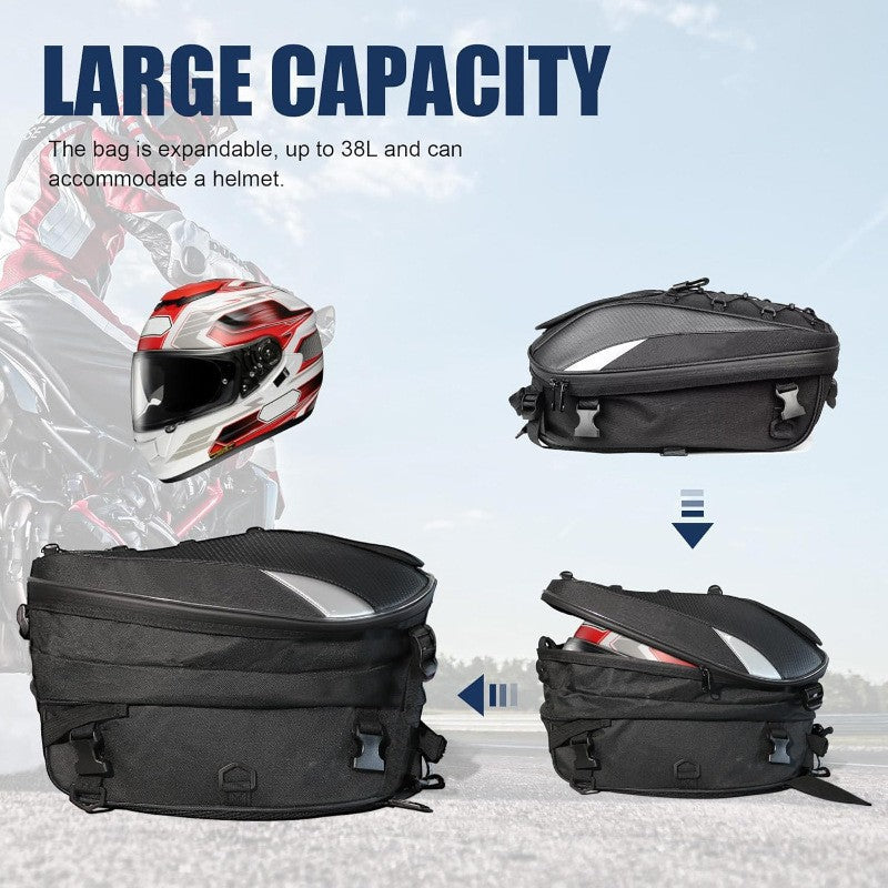 Motorradhelm-Rucksack Brehn