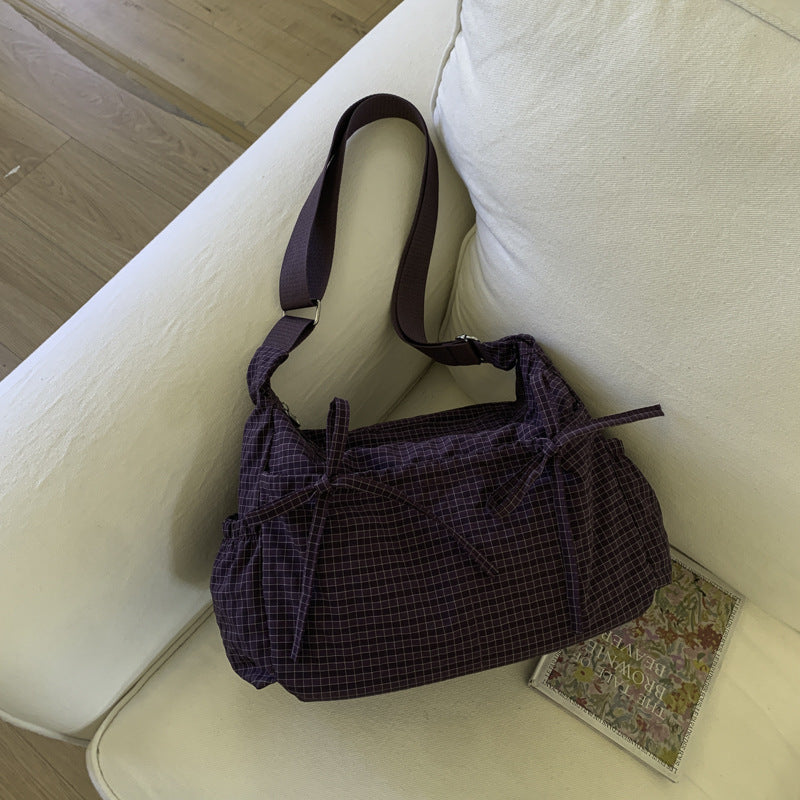 Lässige gesteppt Schultertasche