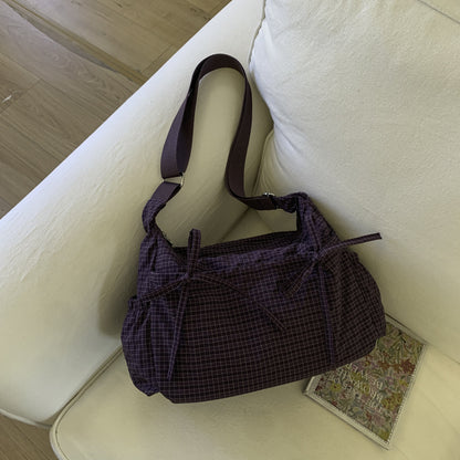 Lässige gesteppt Schultertasche