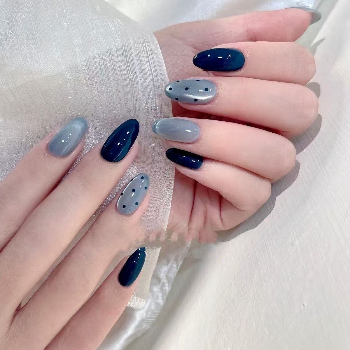 Künstlerisches Ombre Glitter Nagelkunst Set Brehn