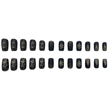 Festliche Winter-Themen Acryl-Nagelverlängerungen Brehn