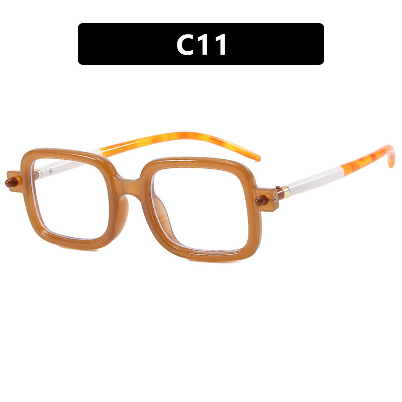 Damen quadratische Sonnenbrille mit trendy Rahmen und komfortablem Sitz Brehn