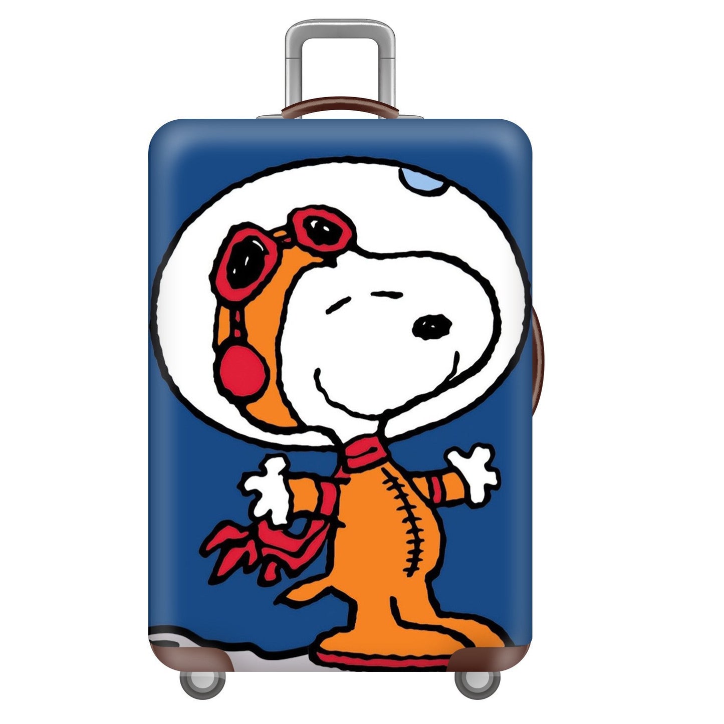 Unisex Hartschalenreisekoffer mit verspieltem Snoopy-Motiv Brehn