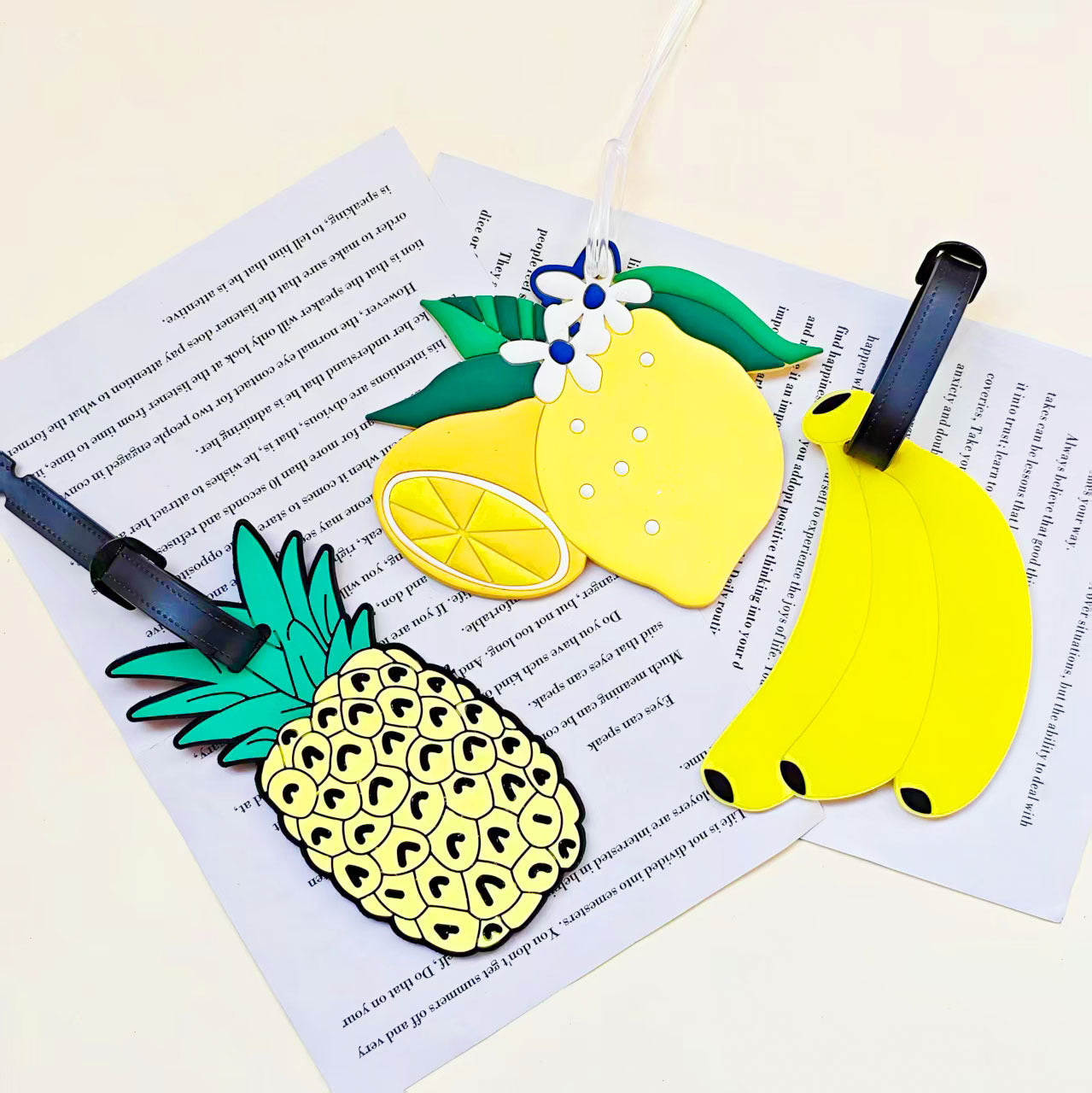 Damen kreatives Lesezeichen im Zitrus Design Brehn
