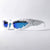 Damen kreative Design-Sonnenbrille mit einzigartigem strukturierter Rahmen Brehn