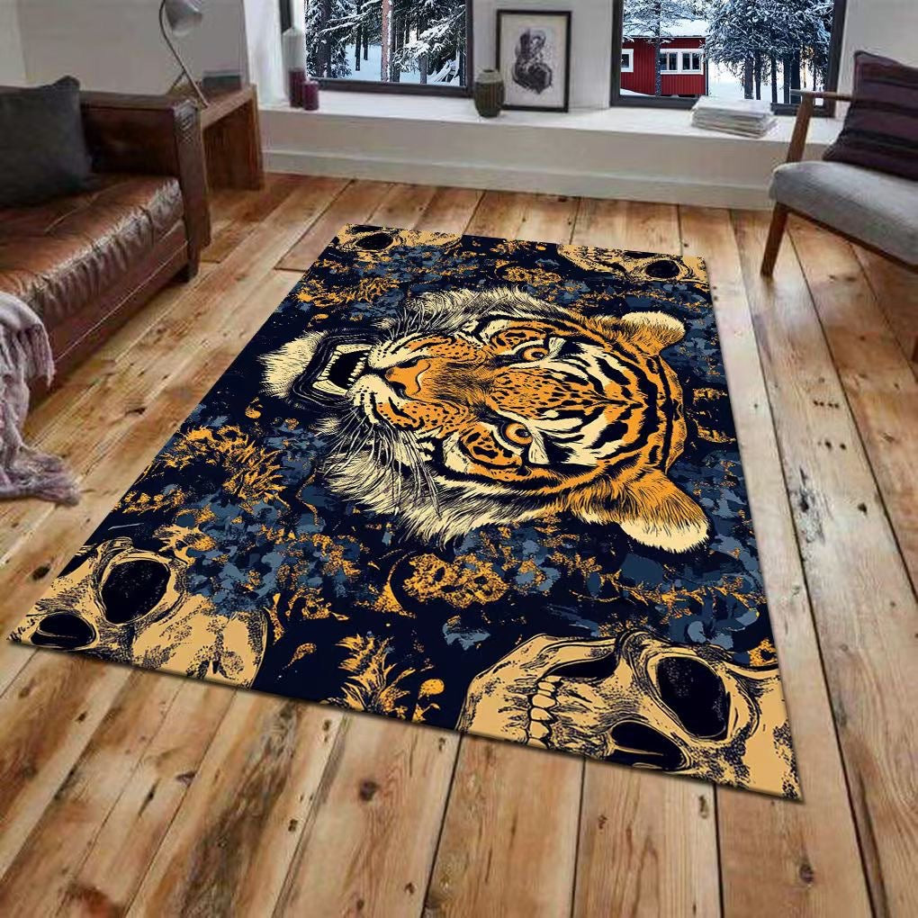 3D-gedrucktes Tiger-Wandmural Brehn