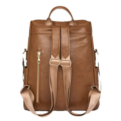 Vielseitiger Leder-Rucksack Brehn