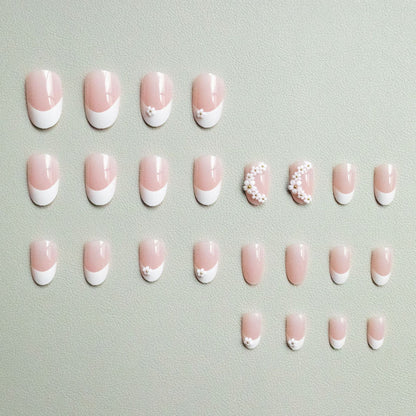 Dekoratives Floral Nagelkunst Set