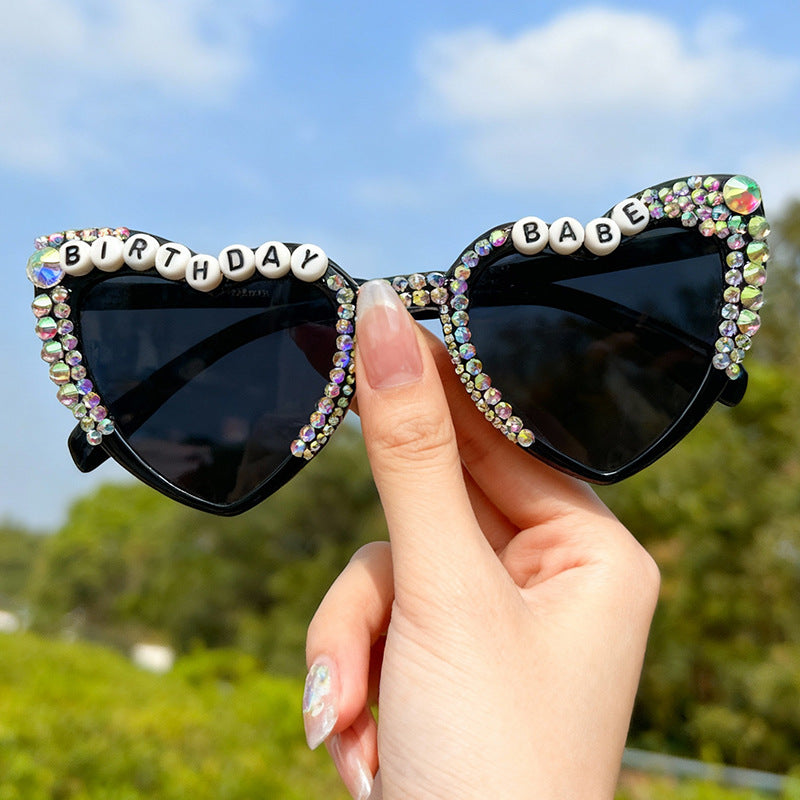 Geburtstagsthema Herzförmige Sonnenbrille Brehn
