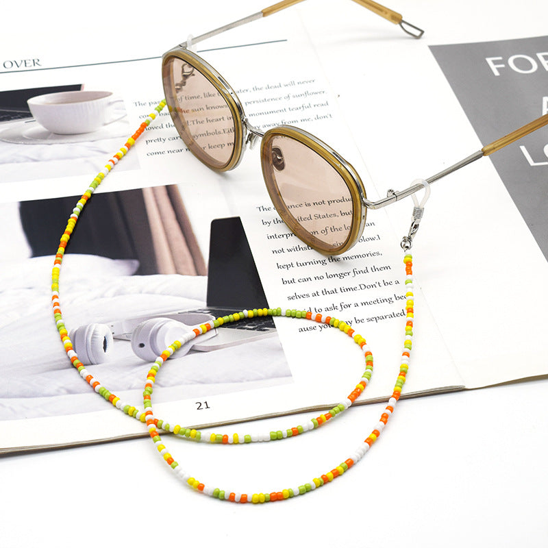 Bunte Perlen Brillenkettenhalter Brehn