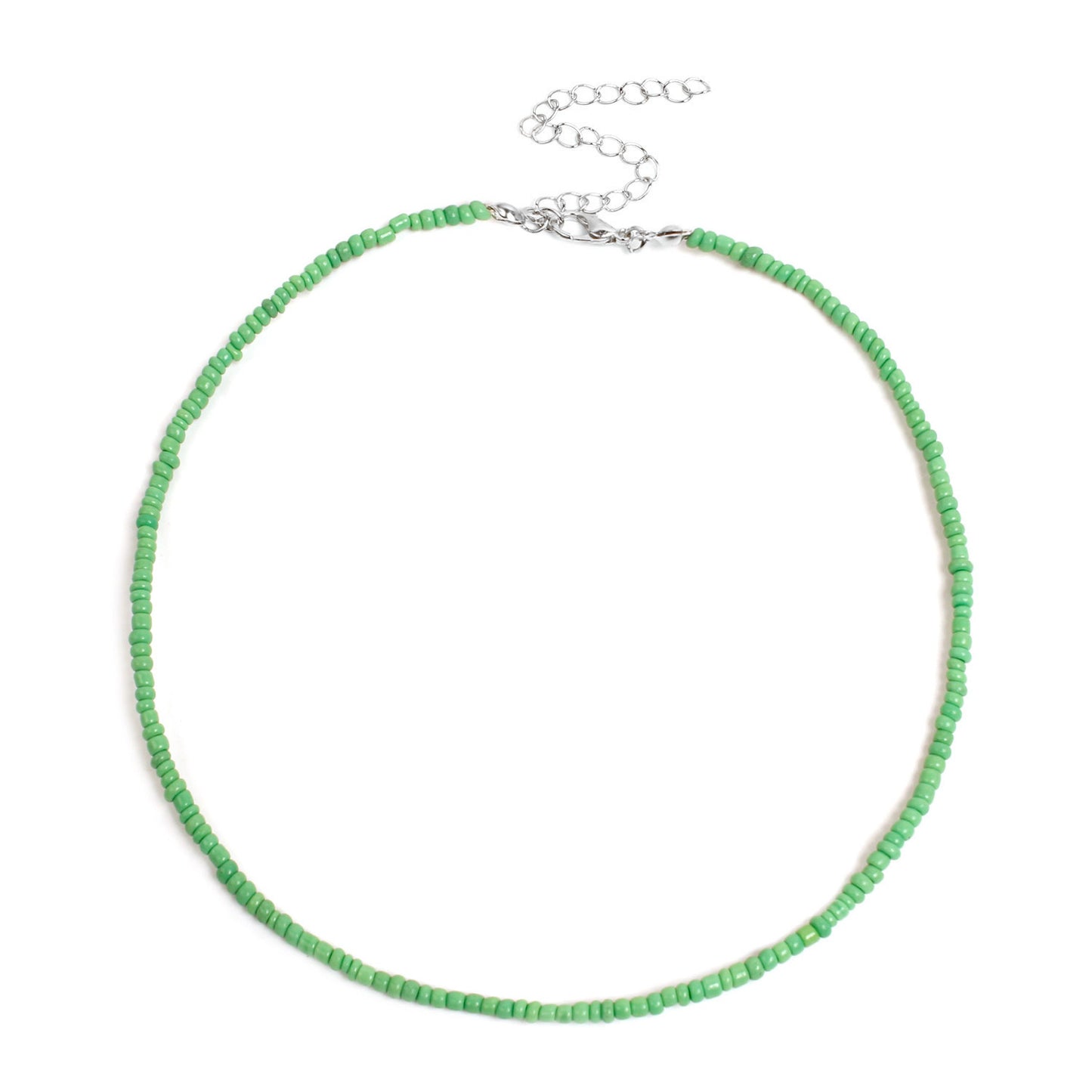 Buntes Perlen-Choker-Halsband Brehn