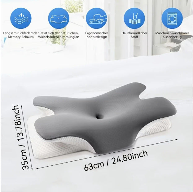 Ergonomisches Komfort-Kopfstützkissen Brehn
