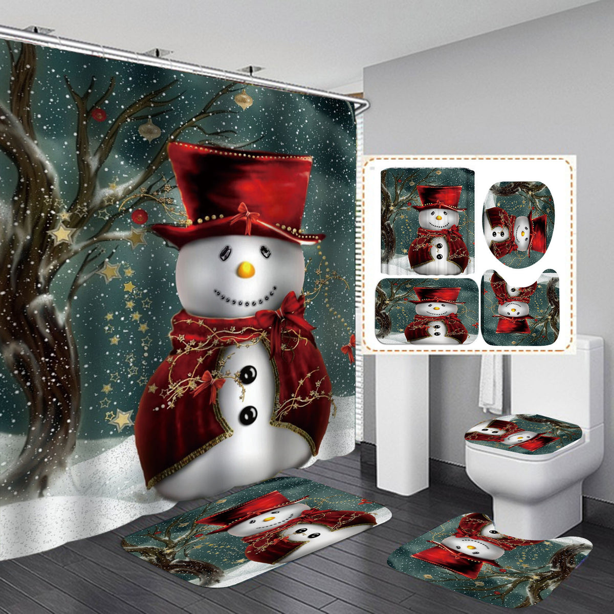 Urlaubs-Themen Badezimmer Set Brehn