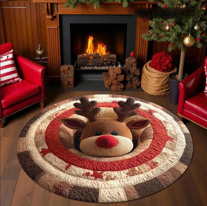 3D Weihnachtsmuster Teppich