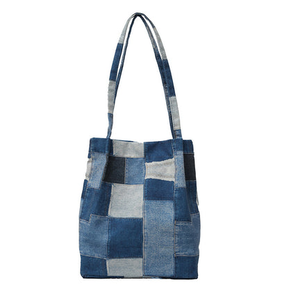 Stylische Patchwork-Tasche