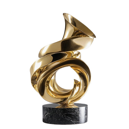 Abstrakte Flammen Skulptur