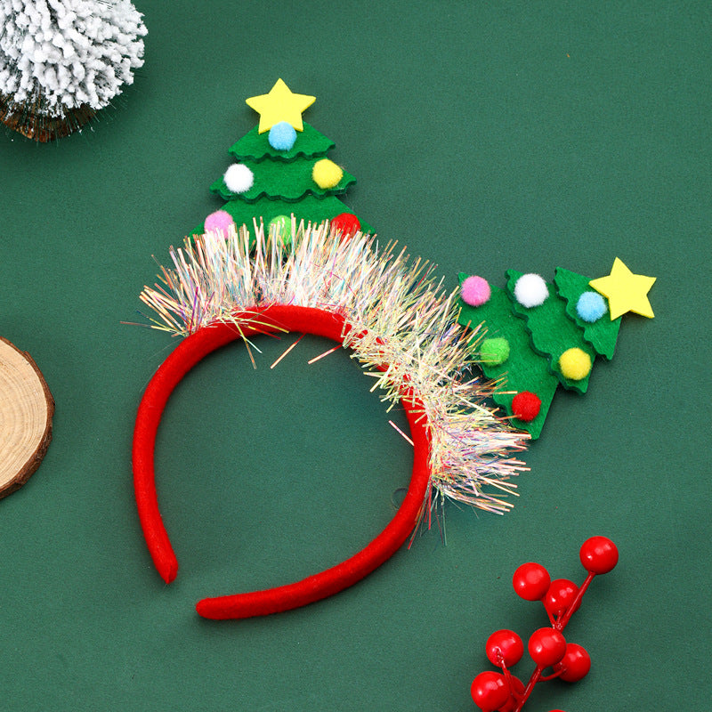 Festlicher Weihnachtsbaum-Haarreifen Brehn