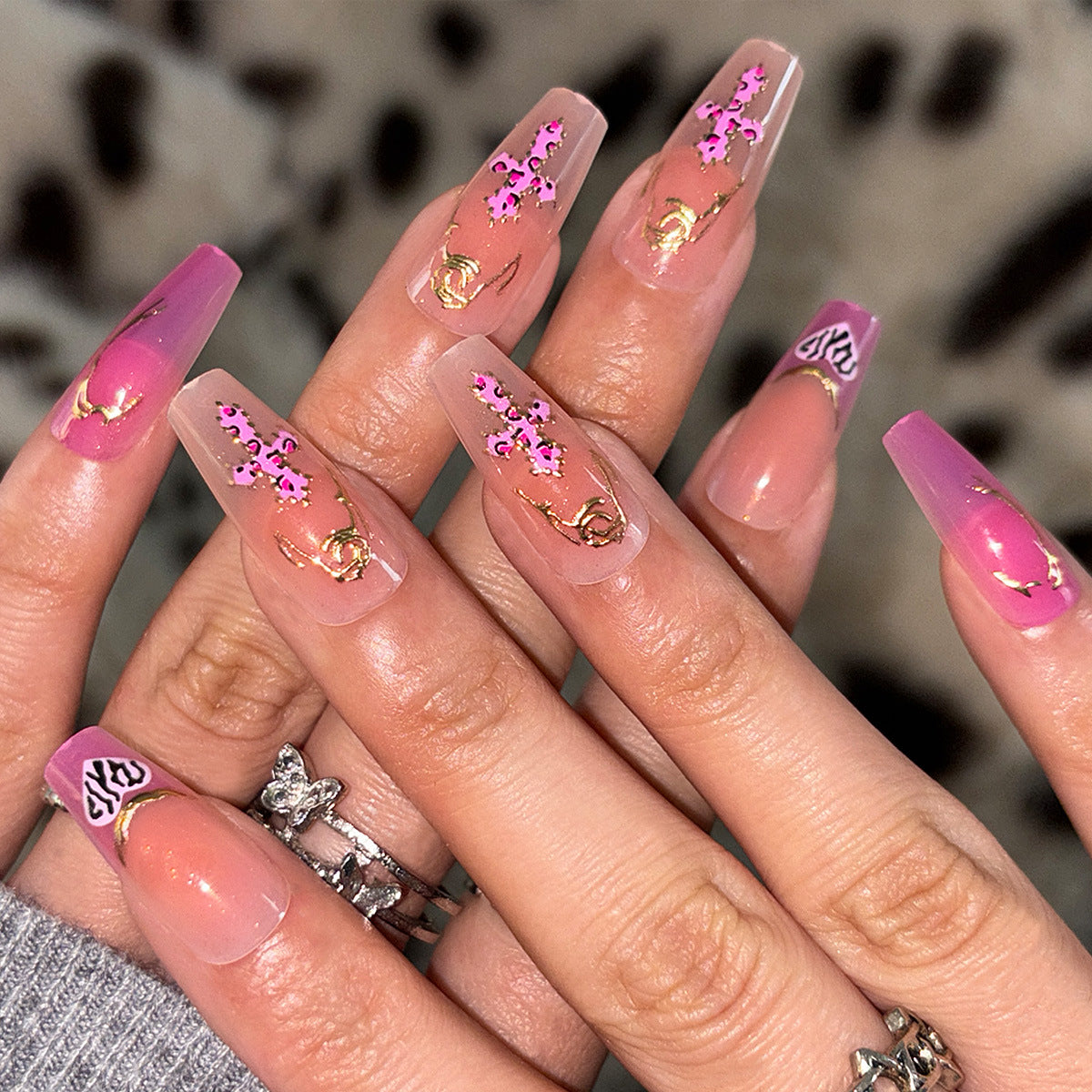 Premium Press-On Nail Tips Kit Brehn