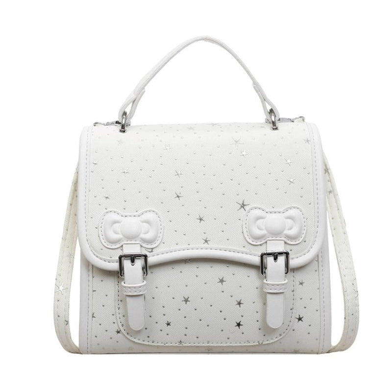 Stylische Handtasche mit Schleifendetail Brehn
