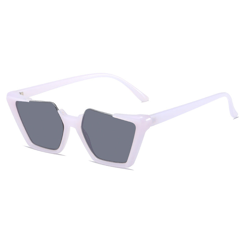 Damen moderne und stilvolle asymmetrische Sonnenbrille Brehn