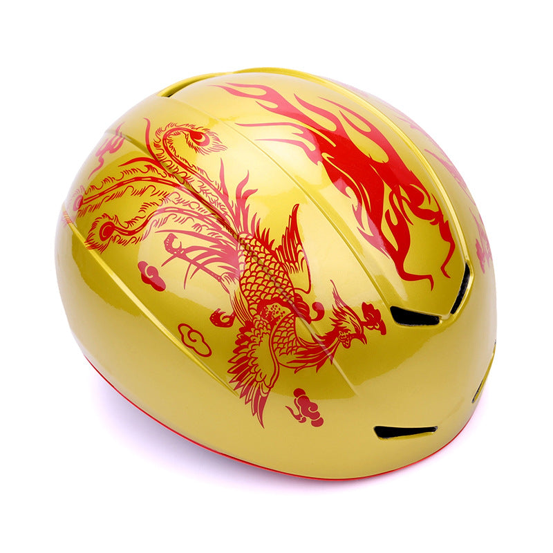 Dekorative Fantasy Design Fahrradhelm Brehn