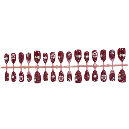 Künstlerisches Blumen-Design Drucknagel-Set Brehn 1787225330