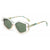Damen modische Sonnenbrille mit einzigartigem geschnittenem Design und UV-Schutz Brehn