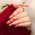 Künstlerische Nagelverlängerungen im festlichen Design Brehn