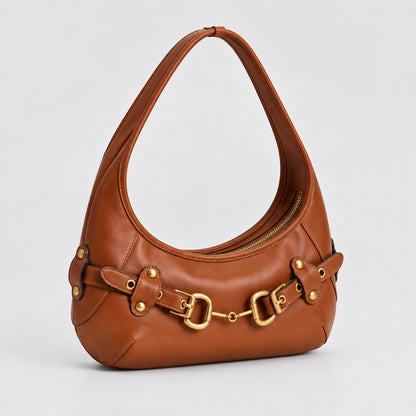 Elegante Wildleder Hobo Tasche