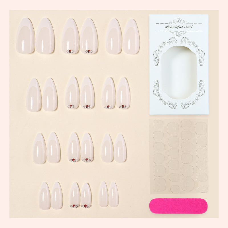 Vollabdeckendes Press-On-Nagelset Brehn