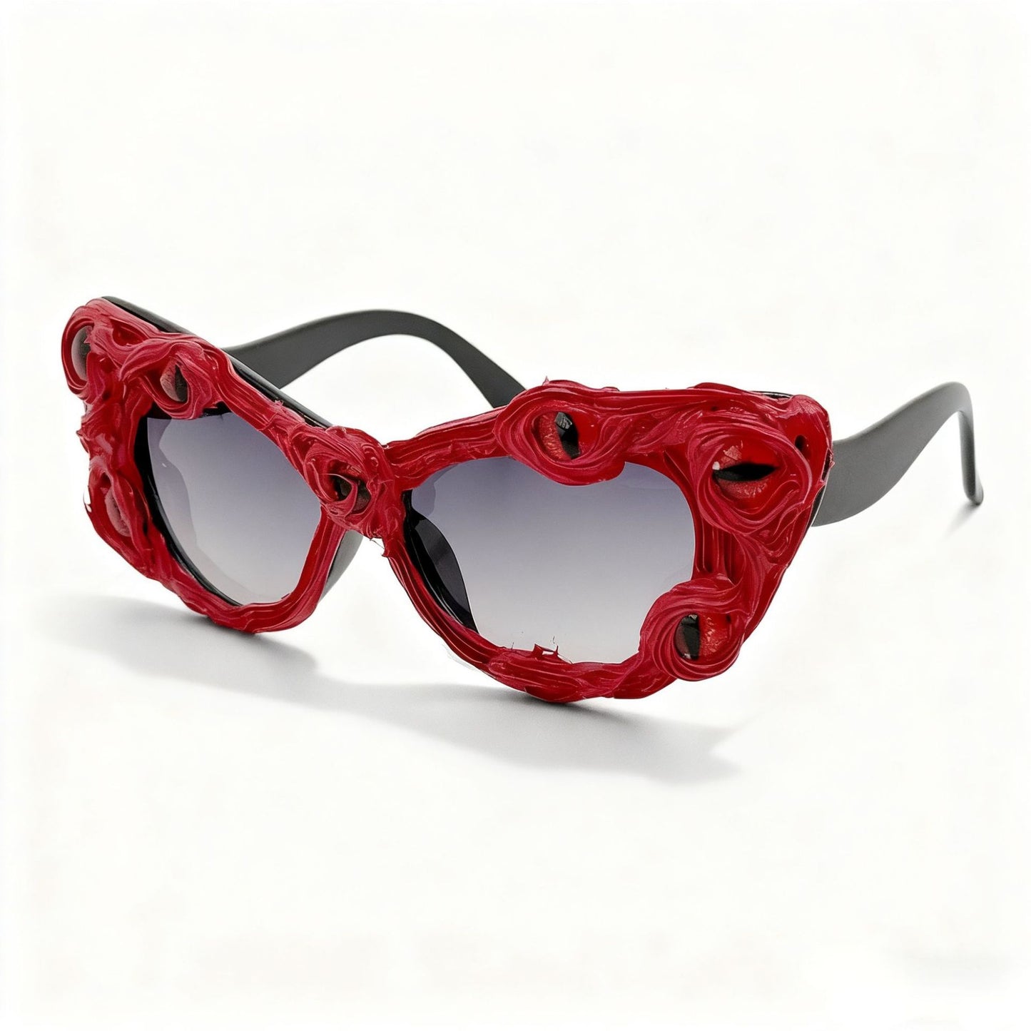 Damen Statement-Sonnenbrille mit extravaganten Verzierungen Brehn
