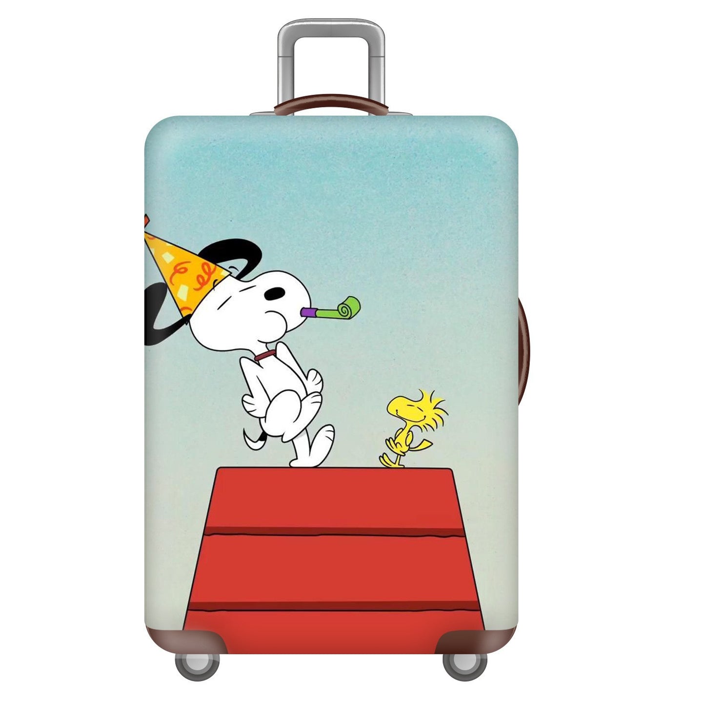 Unisex Hartschalenreisekoffer mit verspieltem Snoopy-Motiv Brehn