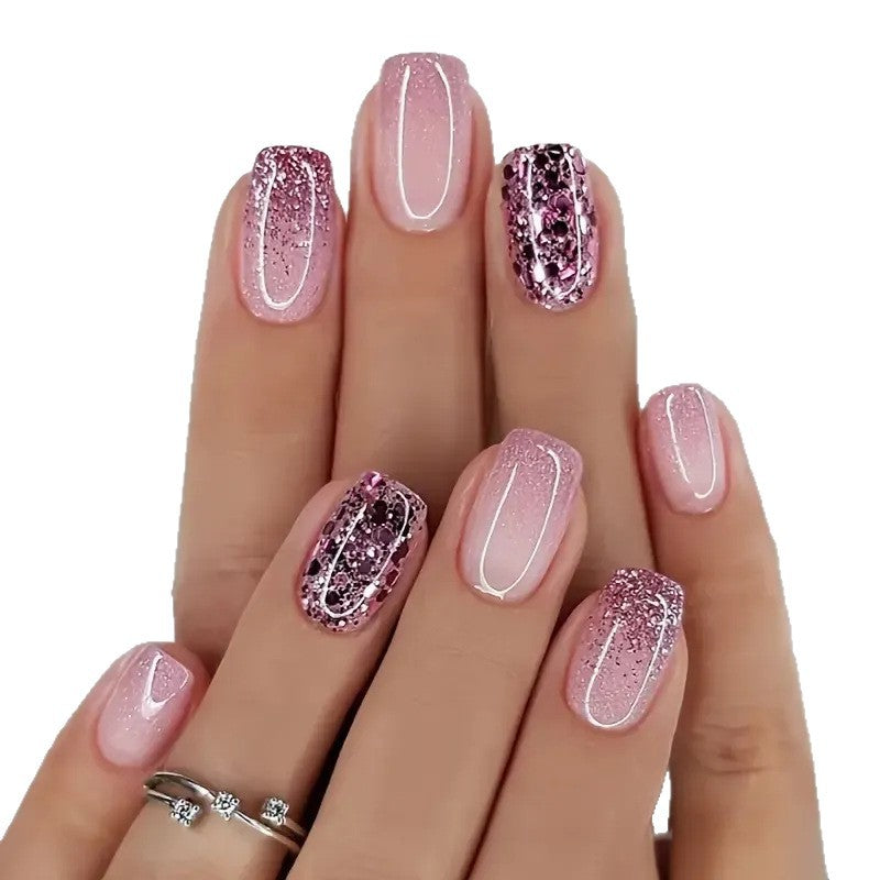 Elegante Ombre-Nagelverlängerungen Brehn