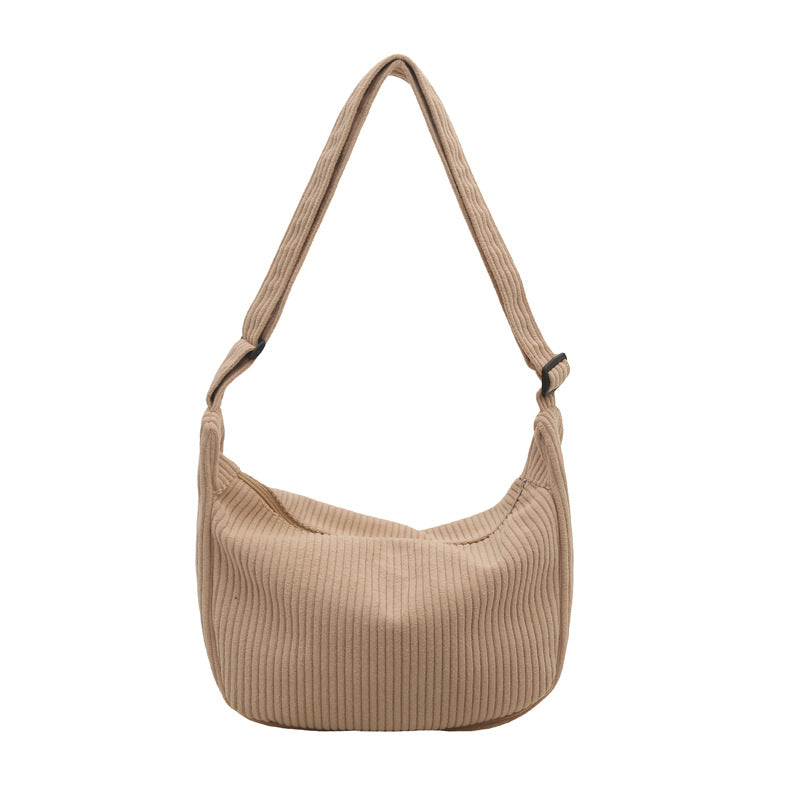 Corduroy Hobo Tasche