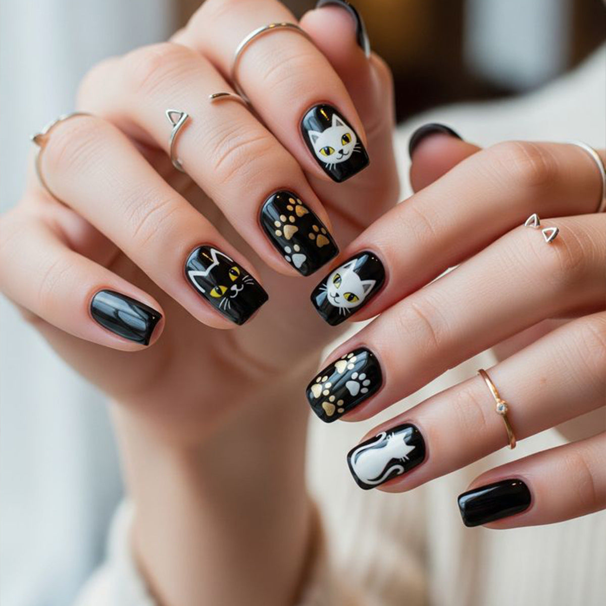 Kat-Themen Nagelkunst Set Brehn