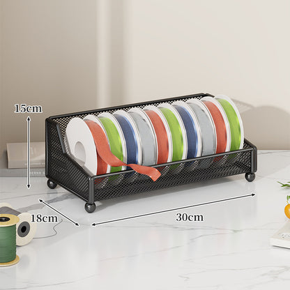 Bandrolle und Bastelbedarf Netz Organizer Regal