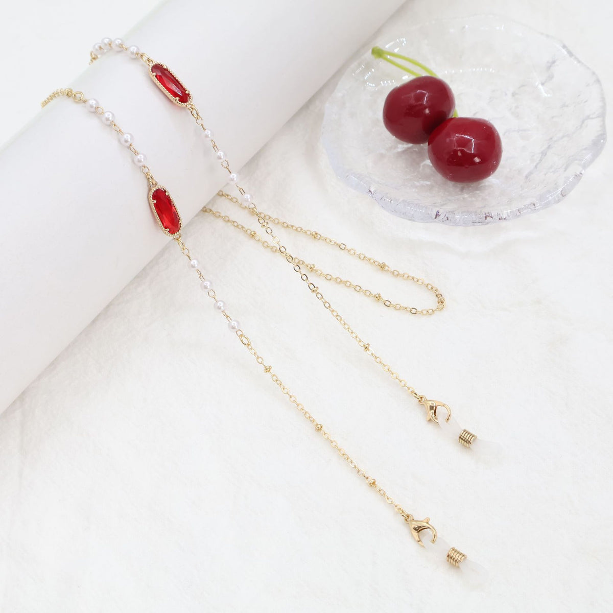 Elegante Brillenkettenhalter Brehn