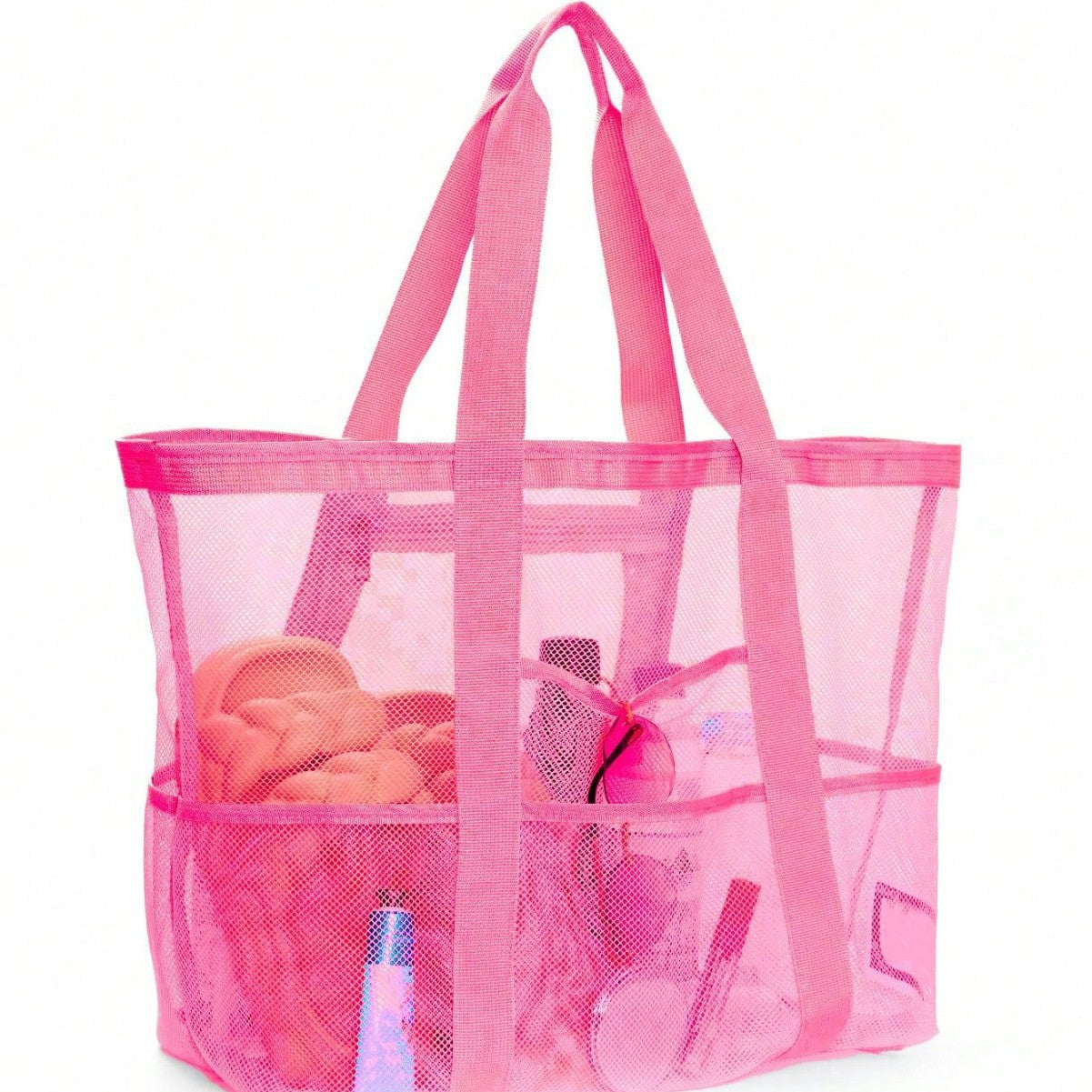 Praktische Strandtasche mit Netzdesign Brehn