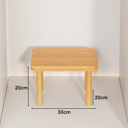 Verstellbarer Mehrhöhe Holz Monitorständer und Desktop Regal