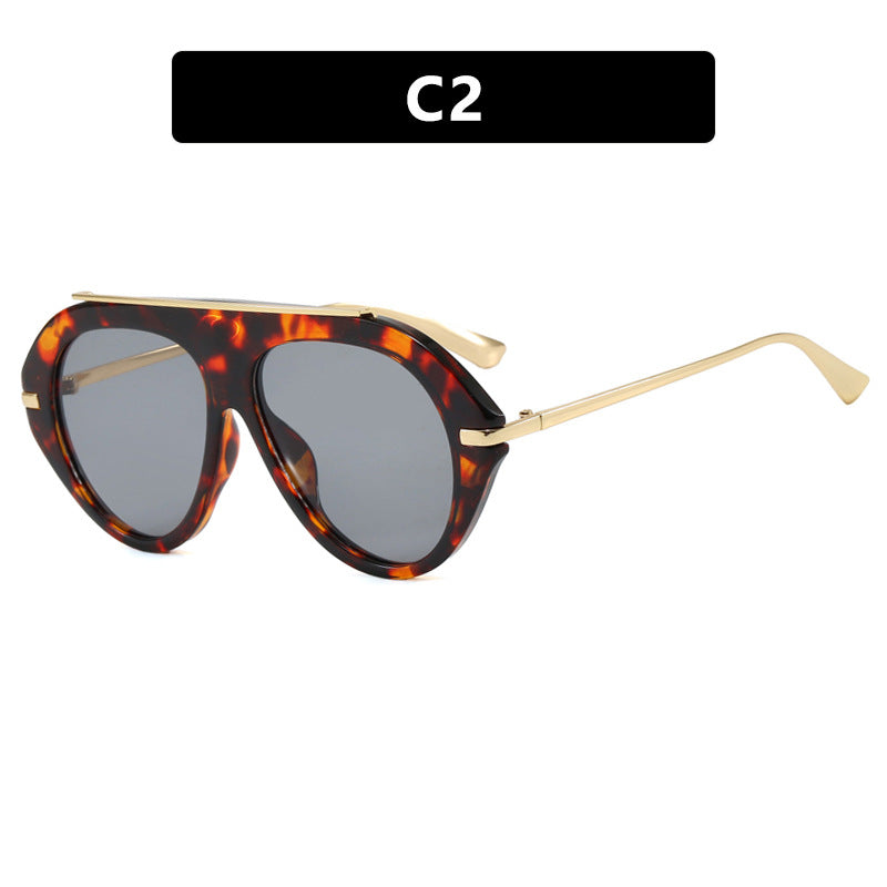 Damen Sonnenbrille im eleganten Hexagon-Design Brehn