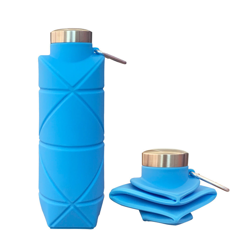Damen faltbare Silikon Trinkflasche Brehn