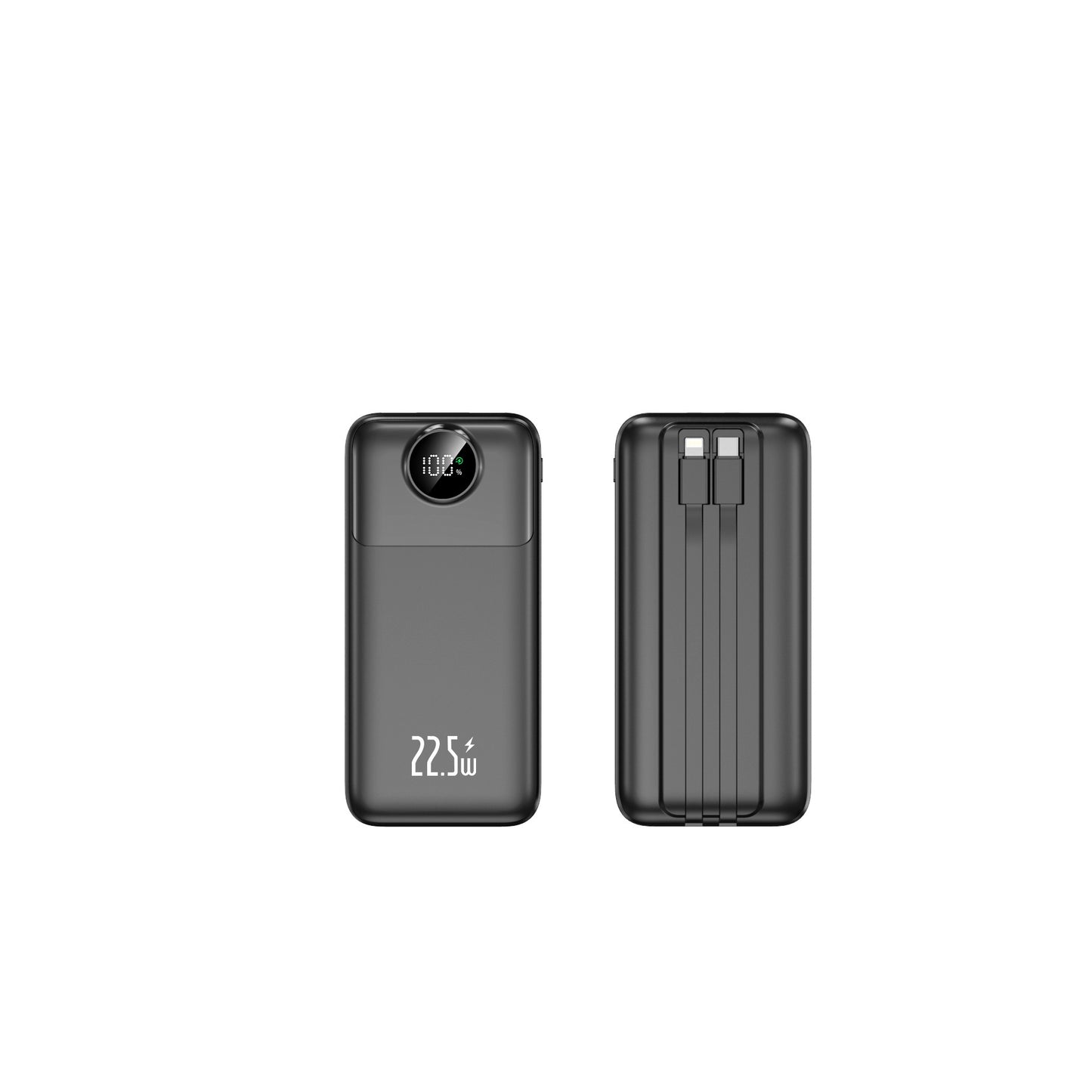 Powerbank mit extrem schneller Ladegeschwindigkeit und LED-Display Brehn