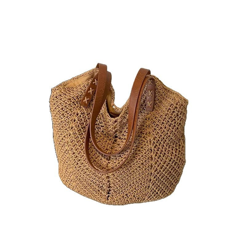 Handgefertigte Tasche Aus Natürlichem Material Brehn