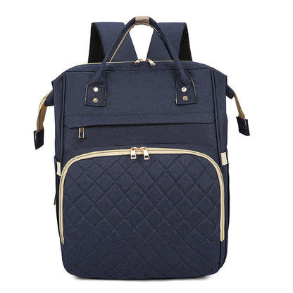 Multi-Funktionaler Gep quilteter Reise-Rucksack Brehn