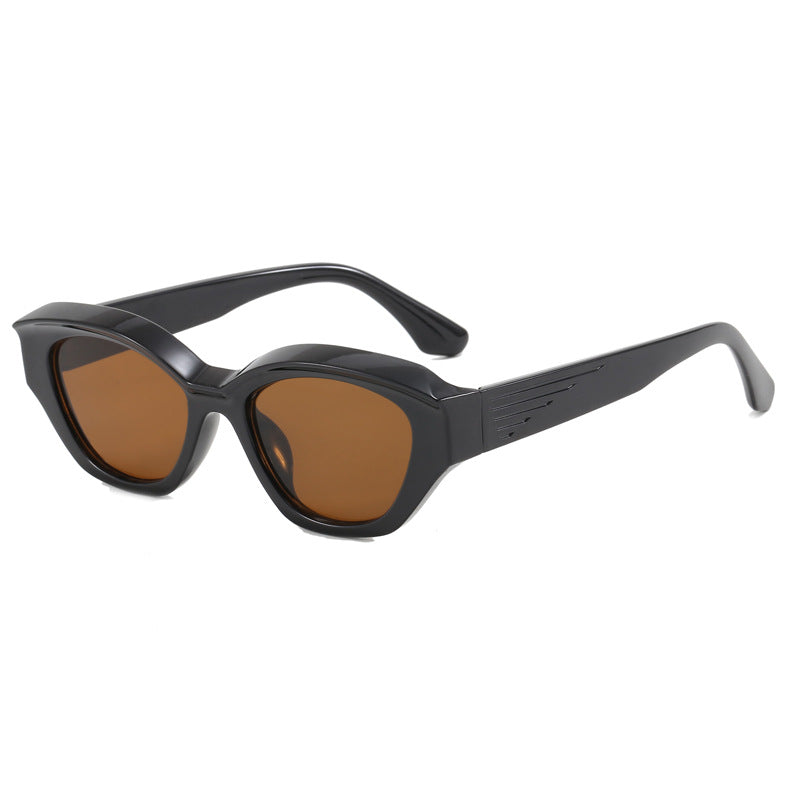 Damen modische Sonnenbrille mit futuristischem Design Brehn